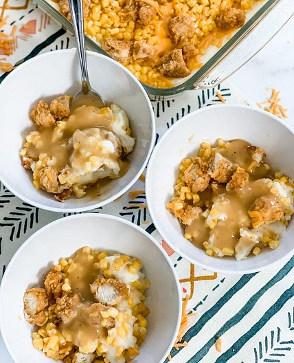 Copycat KFC Chicken Bowl Casserole