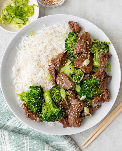 Instant Pot Beef & Broccoli