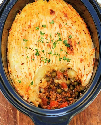 Slow Cooker Shepherd's Pie