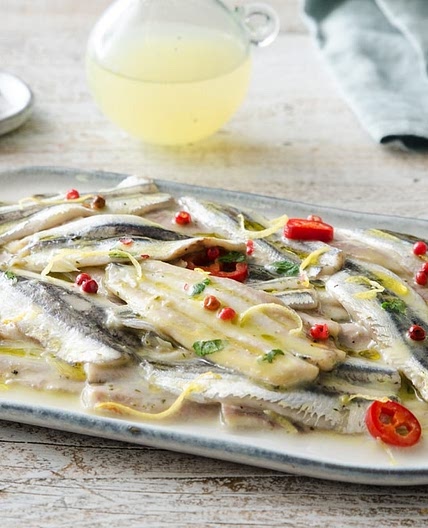 Alici marinate al limone