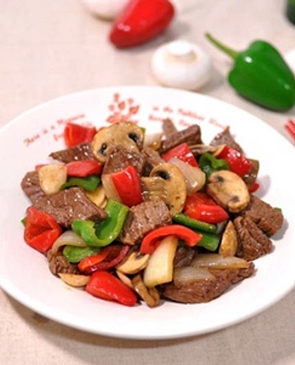 쇠고기양송이볶음