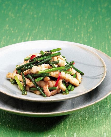 마늘종 오징어볶음 만드는 법