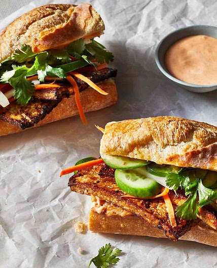 Banh Mi with Crispy Tofu