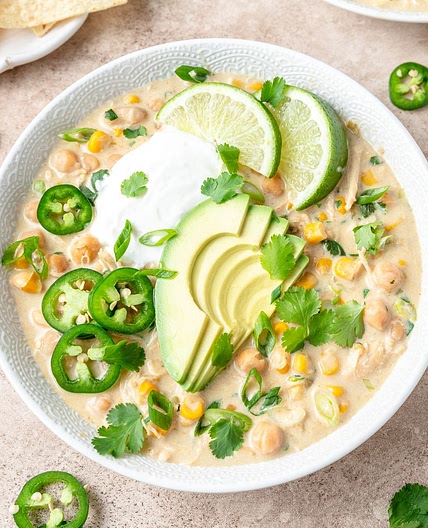 Creamy White Chicken Chili
