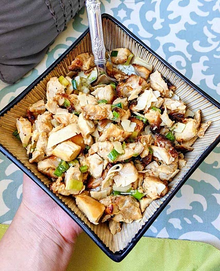 Chicken Kelaguen (Paleo, AIP, Whole30)