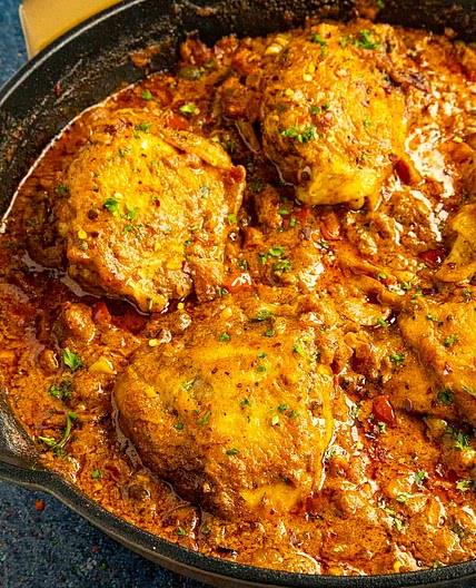 Hungarian Chicken Paprikash Recipe (Paprika Chicken)