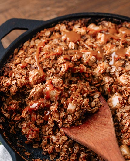 Apple Cinnamon Baked Oatmel