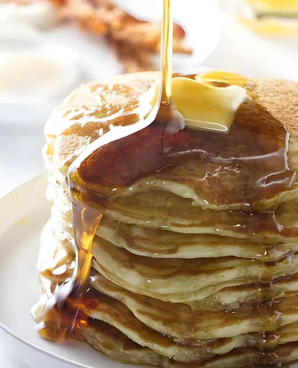 Overnight Sourdough Pancakes