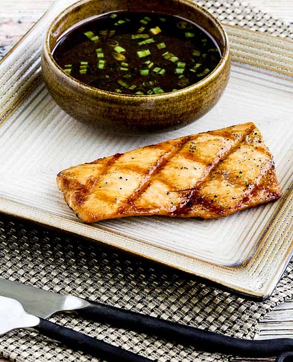Grilled Mahi Mahi (with Korean Dipping Sauce)
