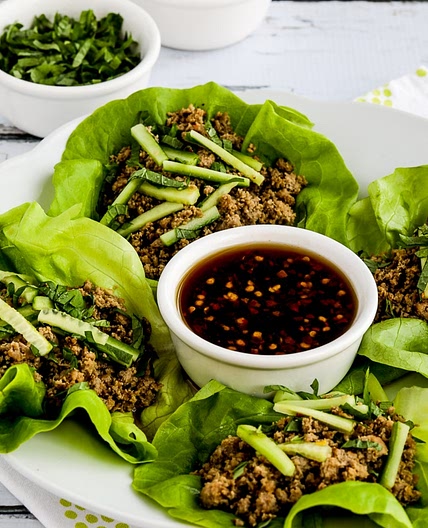 Thai Turkey Lettuce Wraps