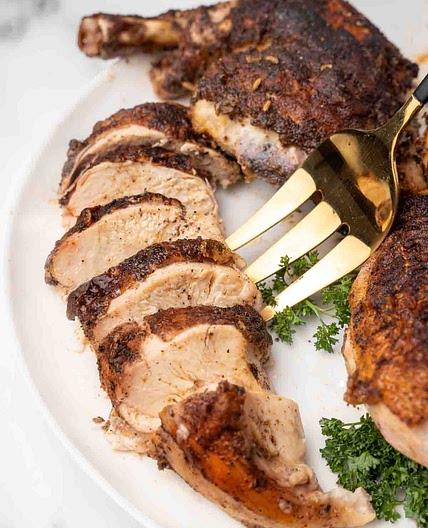 Oven Roasted Blackened Chicken