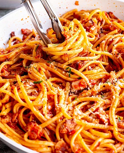 Bacon Tomato Pasta