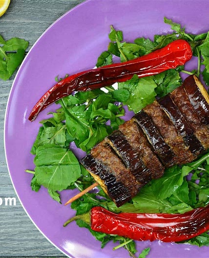 Keto Beef and Eggplant Kebab