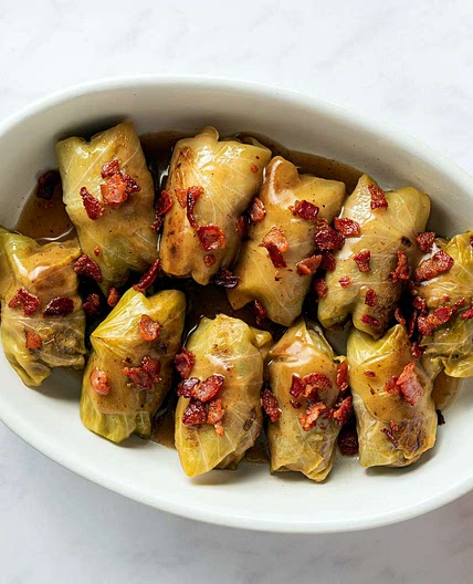 Kohlrouladen: German Stuffed Cabbage Rolls