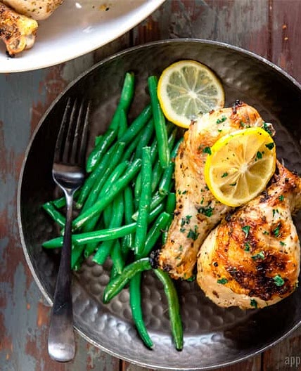 30-Minute Herb Roasted Chicken Drumsticks