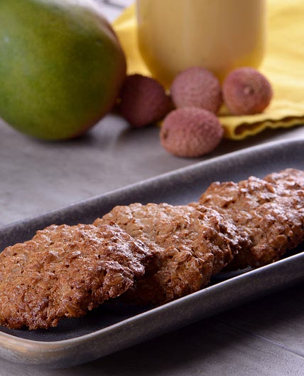 Galletas de avena con batido