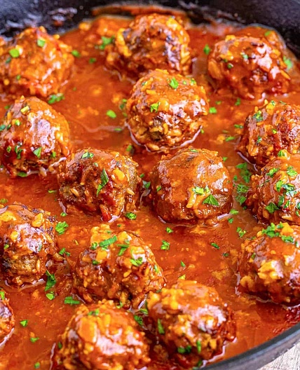 Porcupine Meatballs