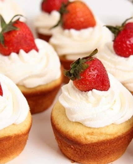 Strawberry Shortcake Cupcakes Recipe