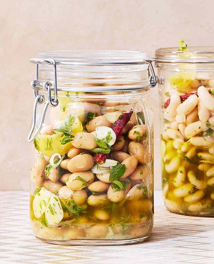 Herb Marinated Beans