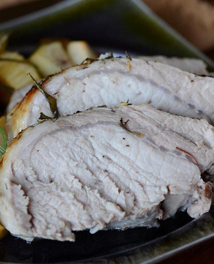 Rosemary Pork Roast with Fall Veggies - Dump and Go Dinner