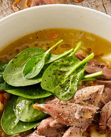 Veal Shank Barley Soup