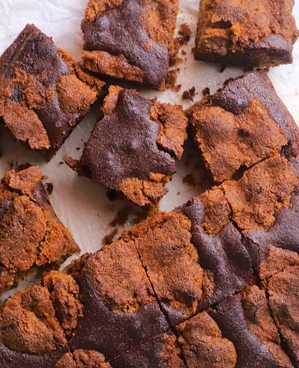 Low Carb Gingerbread Brownies