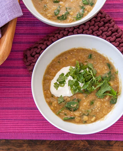 [Instant Pot] Everyday Lentil & Spinach Dal
