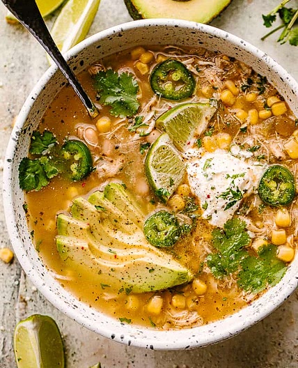 Crock Pot White Chicken Chili