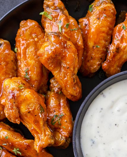 Air Fryer Buffalo Chicken Wings