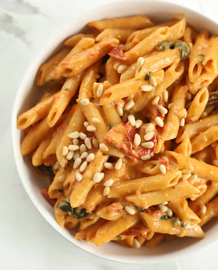 One Pot Sun-Dried Tomato Pasta