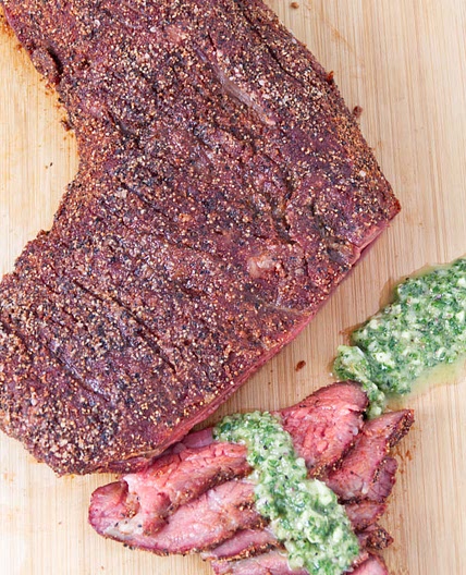 Traeger Smoked Tri-Tip