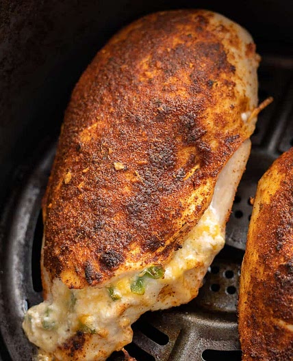 Air Fryer Stuffed Chicken Breast