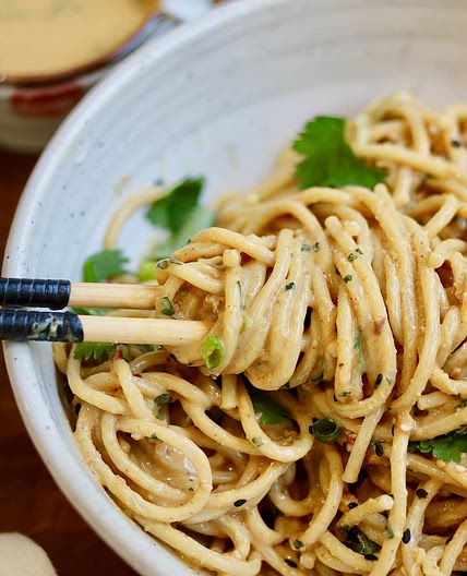 Slurpalicious Vegan Peanut Noodles