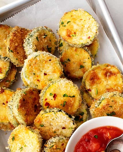 Air Fryer Zucchini Chips