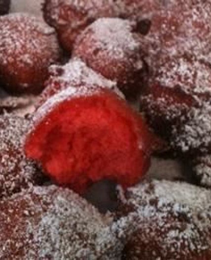 County Fair Style Kool-Aid Drop Doughnuts