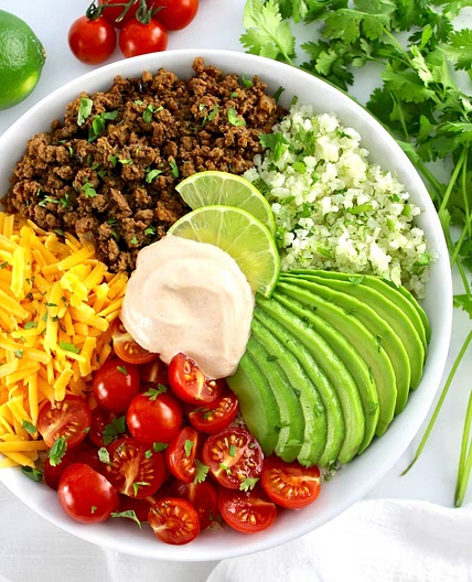 Keto Burrito Bowl