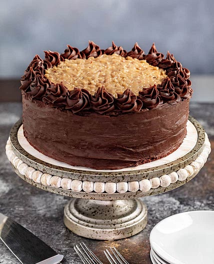 The Most Amazing German Chocolate Cake