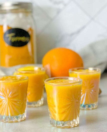 Ginger Turmeric Orange Lemon Immunity Shot