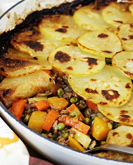 One Pot Minced Beef Hotpot