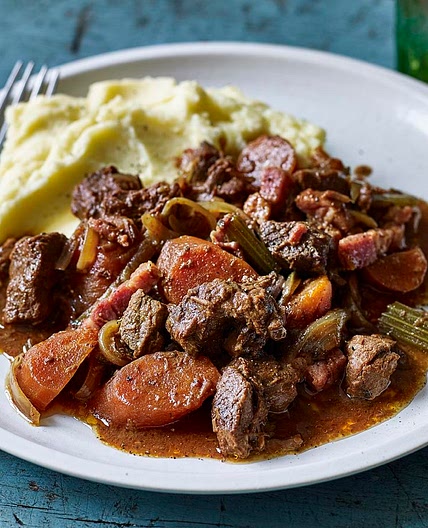 Easy slow cooker beef stew