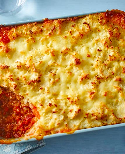 Healthy shepherd’s pie