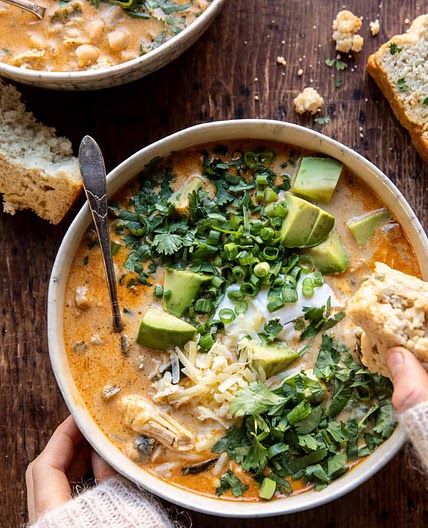 Creamy White Chicken Chili