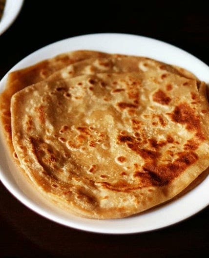 Paratha Recipe | Indian Flatbread (Plain Paratha)