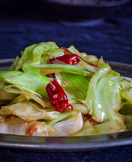 Cabbage Stir Fry With Pork Belly