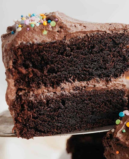 Chocolate Cake with Cream Cheese Frosting