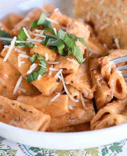 Amazing Instant Pot Creamy "Baked" Ziti