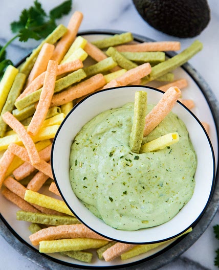 Avocado Cilantro Lime Dip/Dressing {Paleo + Whole30}