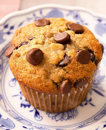 Banana Chocolate Chip Muffins