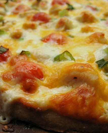 Garlic Chicken Pizza