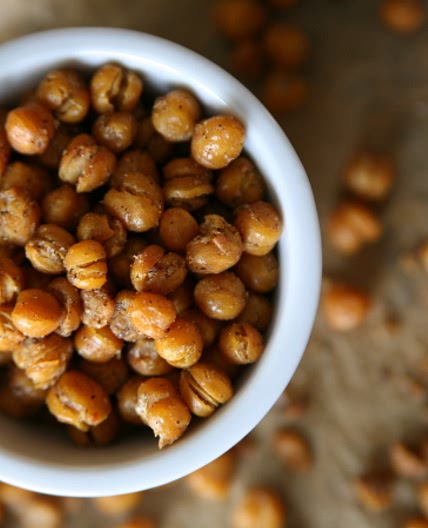 Garam Masala Roasted Chickpeas